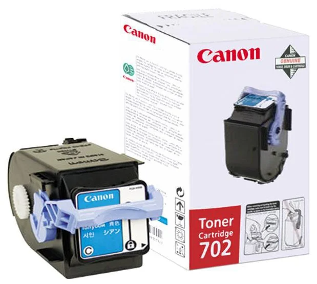 Тонер CANON 702 C голубой, 6 000 страниц