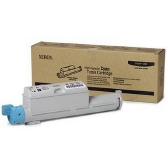 Тонер-картридж XEROX Phaser 6360 голубой (12K)