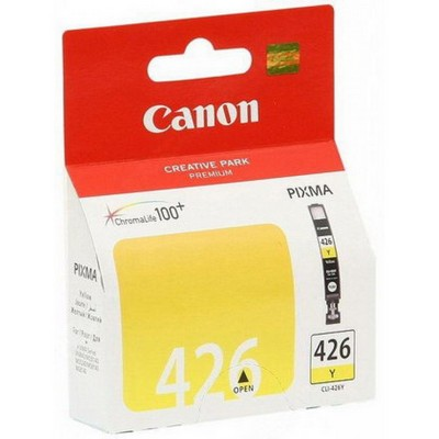 Картридж CANON CLI-426 Y желтый, 9 мл, 290 страниц