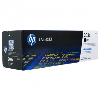 Картридж HP 203X лазерный черный увеличенной емкости (3200 стр)