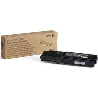 Тонер-картридж XEROX Phaser 6600/WC 6605 черный (3K)