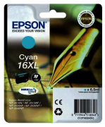 Картридж EPSON 16XL голубой повышенной емкости для WF-2010/WF-2510/WF-2540