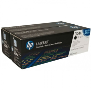 Картридж HP 304A лазерный черный упаковка 2шт (2*3500 стр)