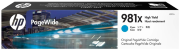 Картридж HP 981X струйный голубой увеличенной емкости (10000 стр)