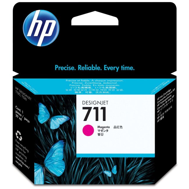 Картридж HP CZ135A пурпурные (3 шт.), № 711 оригинальный