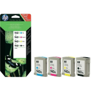 Картридж HP 940XL струйный увеличенной емкости набор 4 цвета (1400 стр)
