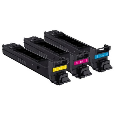 Набор картриджей КИТ Konica-Minolta mc4690/4690MF/4695MF красный+синий+желтый 4k