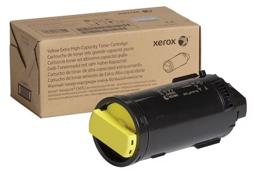 Тонер-картридж XEROX VersaLink C605 желтый (16,8K)