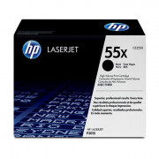 Картридж HP 55X лазерный увеличенной емкости (13500 стр) CE255X