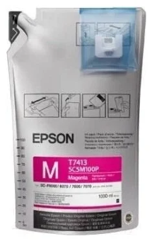 Набор EPSON T7733 пурпурных чернил (6 контейнеров по 1 литру) для SC-B6000/7000