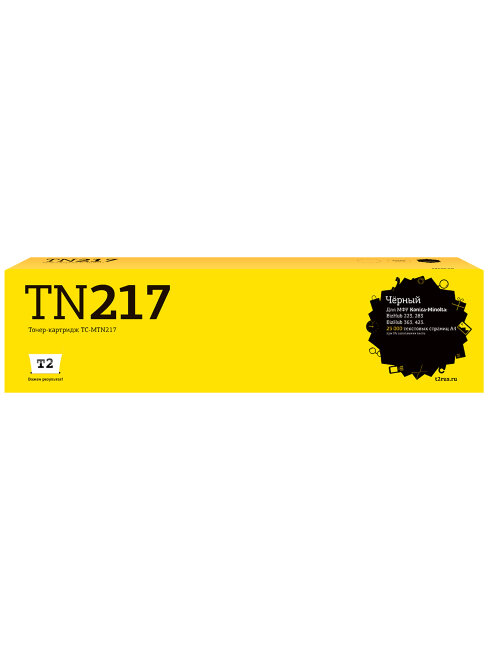 Совместимый Лазерный картридж T2 TC-MTN217 для принтера Konica-Minolta, черный