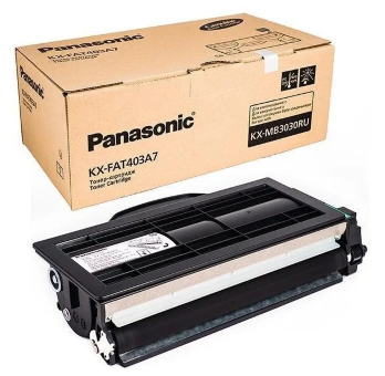 Тонер-картридж Panasonic KX-FAT403A7  8 000 копий
