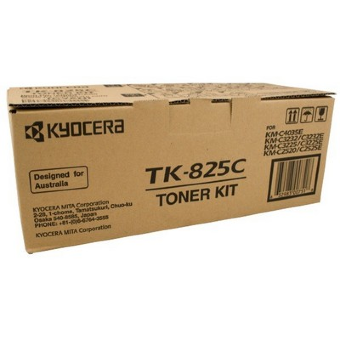 Тонер-картридж TK-825C 7 000 стр. Cyan для KM-C2520/C2525E/C3225/C3232/3232E/C4035E